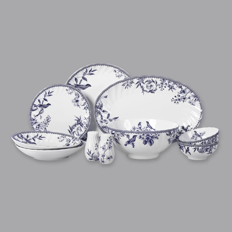 سرویس غذاخوری ۲۸ پارچه گلدکیش مدل لوتوس GK646384
